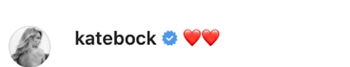 kate bock comment
